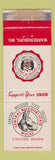 Matchbook Cover - Central Missouri State College Mules Warrensburg MO WORN