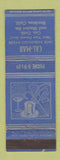Matchbook Cover - Cal Mar Stockton CA ADVANCE WEAR