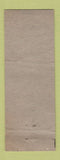 Matchbook Cover - Cal Mar Stockton CA ADVANCE WEAR