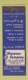 Matchbook Cover - Shawver Company Wood Metal Windows Doors Long Beach CA