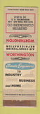 Matchbook Cover - Worthington Air Conditioning Griffith Washington DC