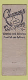 Matchbook Cover - Nicholas Bezer Cleaning Tailoring WEAR