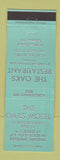 Matchbook Cover - The Oaks Motel Restaurant Lebanon VA