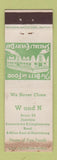 Matchbook Cover - W and N Harrisburg PA restaurant STAINED WORN