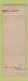 Matchbook Cover - W and N Harrisburg PA restaurant STAINED WORN
