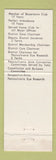 Matchbook Cover - District Governor Election Lions Club Tony Klaver 1973