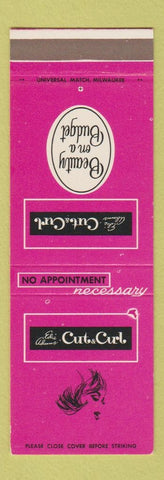 Matchbook Cover - Cut & Curl Beauty Salon
