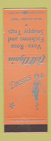 Matchbook Cover - Vera Rose Women's Clothes West Arcadia CA girlie