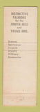 Matchbook Cover - Vera Rose Women's Clothes West Arcadia CA girlie