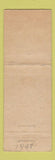 Matchbook Cover - Versailles New York City girlie