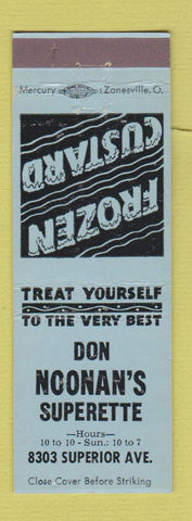 Matchbook Cover - Don Noonan's Superette Frozen Custard