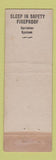 Matchbook Cover - Seventh Ave Hotel Pittsburgh PA WEAR