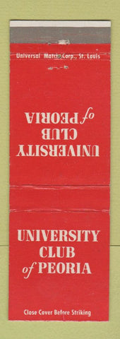 Matchbook Cover - University Club of Peoria IL