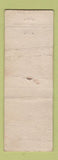 Matchbook Cover - Benny's Laundry POOR