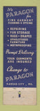 Matchbook Cover - Paragon Cleaners Kansas City MO WEAR