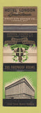 Matchbook Cover - Hotel London ON WEAR