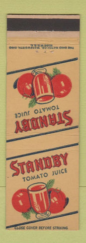 Matchbook Cover - Standby Tomato Juice