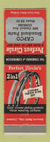 Matchbook Cover - Perfect Circle Piston Rings Capco Dunkirk NY?