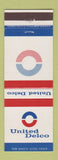 Matchbook Cover - United Delco Auto Parts