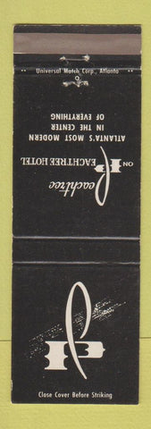 Matchbook Cover - Peachtree Hotel Atlanta GA