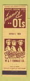Matchbook Cover - M&T Furnace Cleveland OH