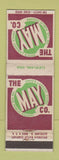 Matchbook Cover - May Department Store Cleveland OH
