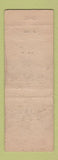 Matchbook Cover - Hollywood Derby Cafe Dahlia Room Inglewood CA WORN