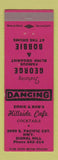 Matchbook Cover - Hillside Cafe Signal Hill CA
