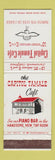 Matchbook Cover - Capitol Tamale Cafe Sacramento CA Mexican Food