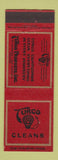 Matchbook Cover - Turco Cleaning Compounds Chicago Los Angeles San Francisco