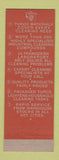 Matchbook Cover - Turco Cleaning Compounds Chicago Los Angeles San Francisco