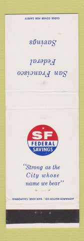Matchbook Cover - San Francisco Federal Savings CA WEAR