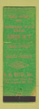 Matchbook Cover - HM Royal Pigments Los Angeles CA JM Huber WYEX EPC Channel