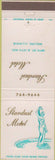 Matchbook Cover - Stardust Motel Moline IL girlie