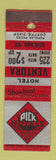 Matchbook Cover - Hotel Ventura Ashland KY Albert Pick