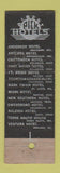 Matchbook Cover - Hotel Ventura Ashland KY Albert Pick