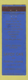 Matchbook Cover - Savoy Cafe San Diego CA