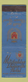 Matchbook Cover - Macfadeen Deauville Hotel Miami Beach FL