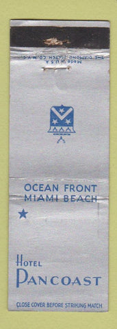 Matchbook Cover - Hotel Pancoast Miami Beach FL WEAR