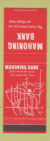 Matchbook Cover - Mahoning Bank PA Youngstown