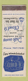 Matchbook Cover - Cloud 9 Lounge Atlanta GA Air Host Inn airport WORN