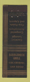 Matchbook Cover - Saddlerock Grill San Diego CA