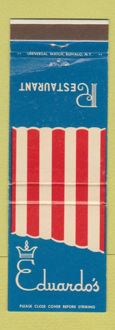 Matchbook Cover - Eduardo's Restaurant WEAR