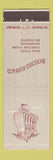 Matchbook Cover - Hochschild Kohn & Co Edmondson Belvedere Baltimore MD