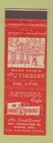 Matchbook Cover - Astoria Cafe Warren OH
