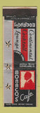 Matchbook Cover - Monaco's Cafe Cleveland OH deco
