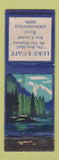 Matchbook Cover - Luke's Cafe Stewardville MN WORN