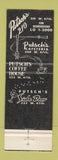 Matchbook Cover - Putsch's 210 Kansas City MO WEAR