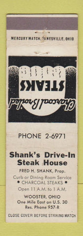 Matchbook Cover - House Wooster OH