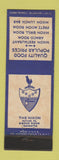 Matchbook Cover - The Nixon Restaurant Butler PA